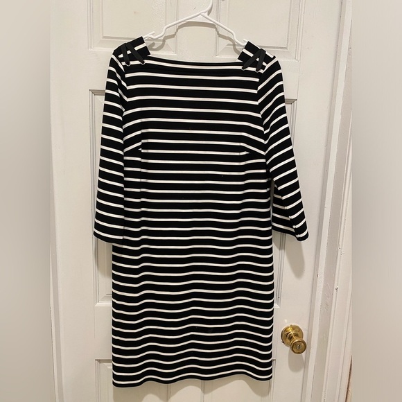 Chico's Dresses & Skirts - Chico’s Black and White Striped Dress